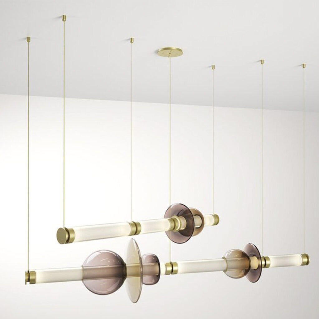 LUNA 2 TIER CHANDELIER