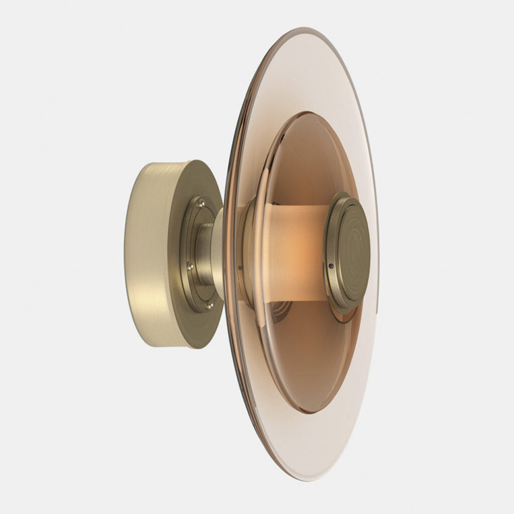 LUNA A DISK SCONCE