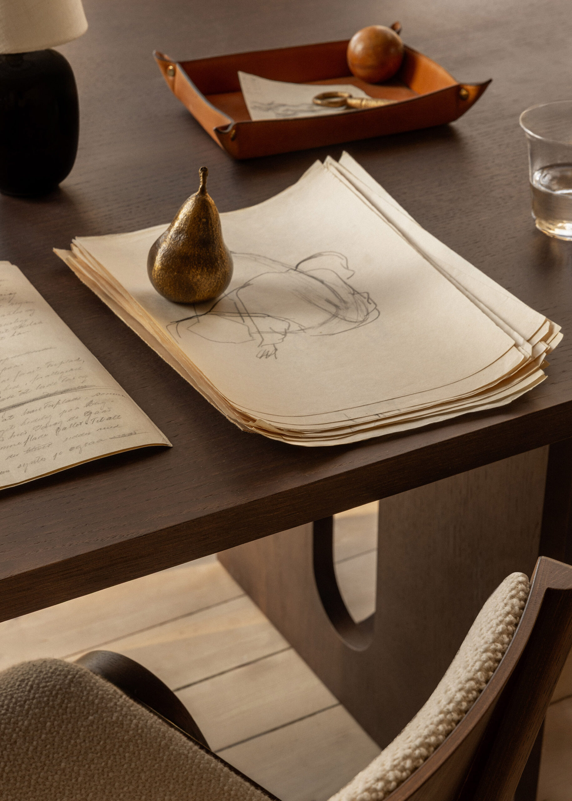 Audo Sentiment Paper Weight Ready Dining Chair Torso Table Lamp Portable 1