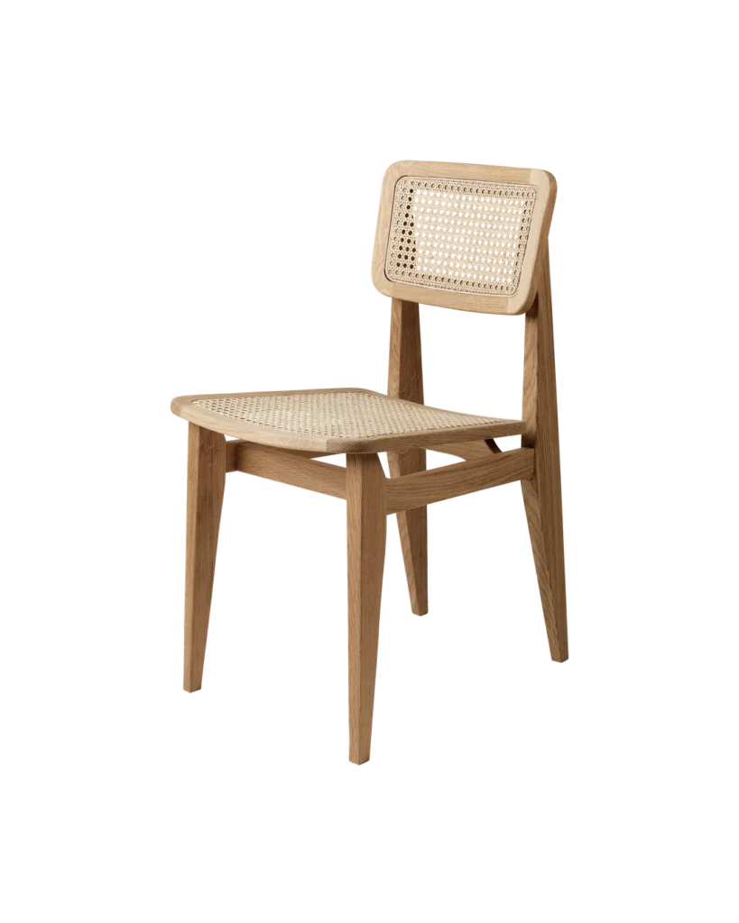 C–CHAIR DINING CHAIR – FRENCH CANE
