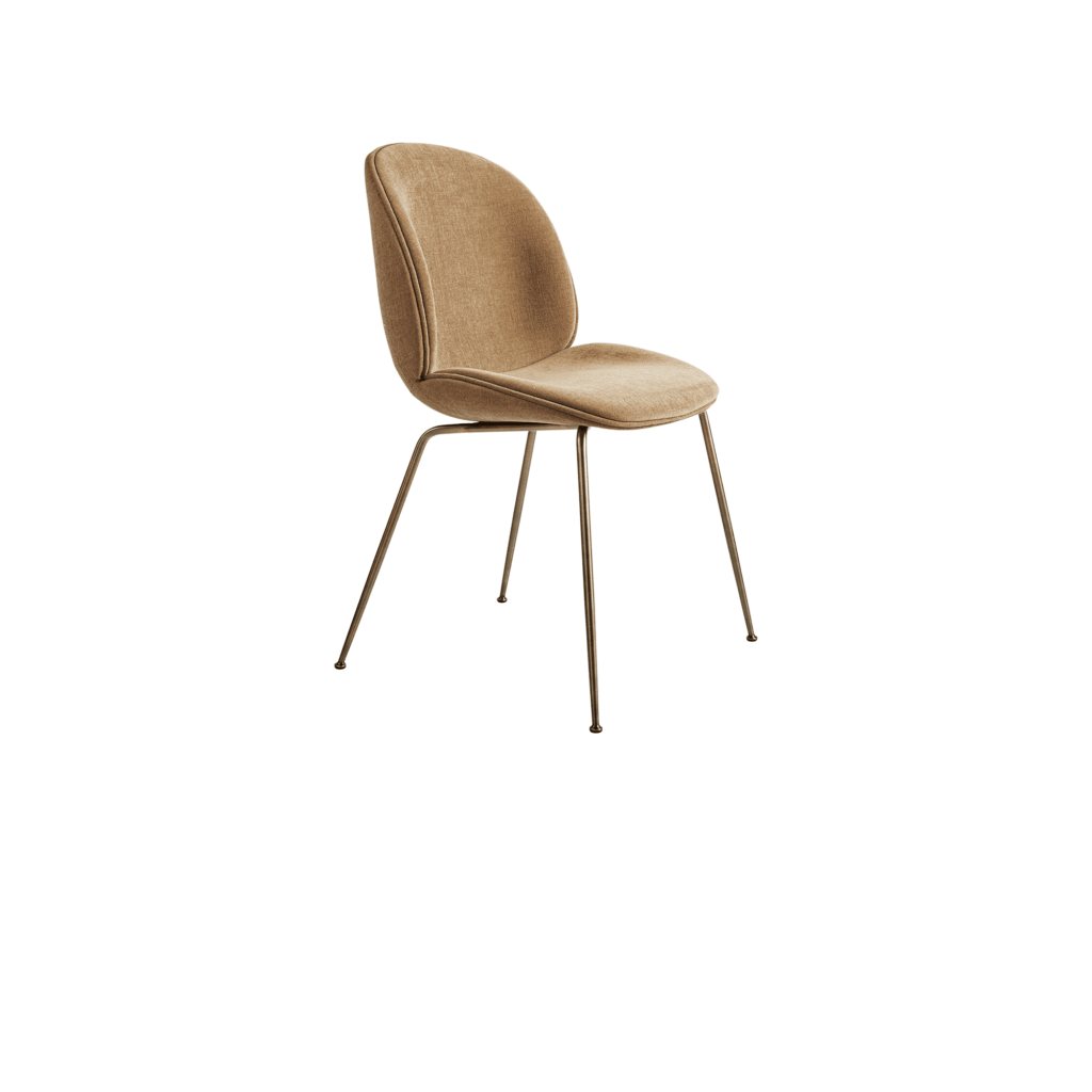 BEETLE DINING CHAIR – UPHOLSTERED – CONIC