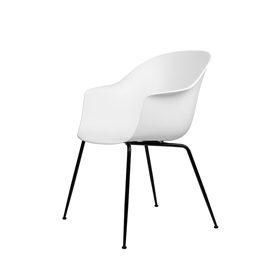 BAT DINING CHAIR UNUPHOLSTERED – CONIC BASE