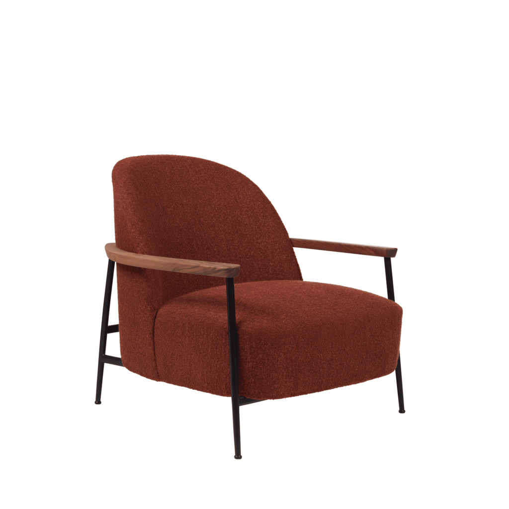 SEJOUR LOUNGE CHAIR WITH ARMRESTS