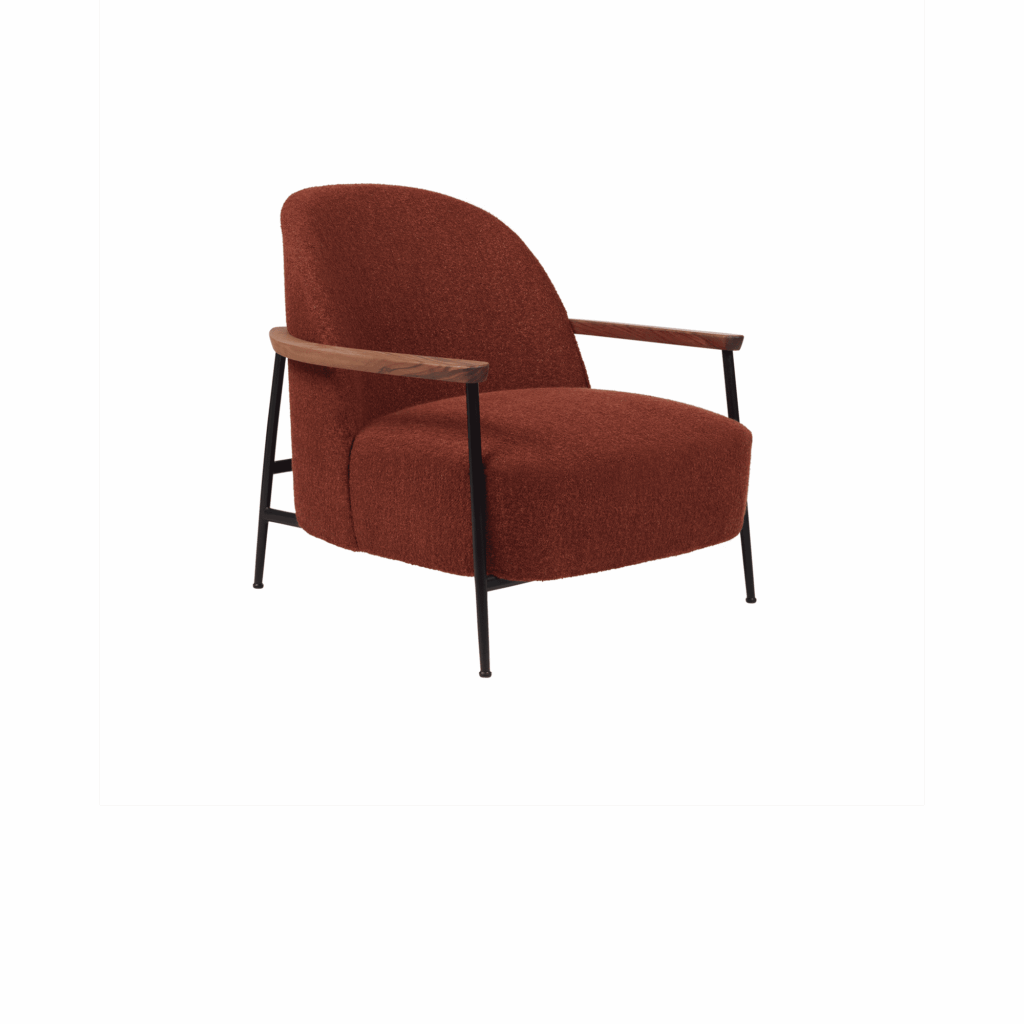 SEJOUR LOUNGE CHAIR WITH ARMRESTS