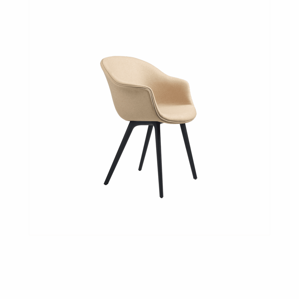 BAT DINING CHAIR – UPHOLSTERED – PLASTIC