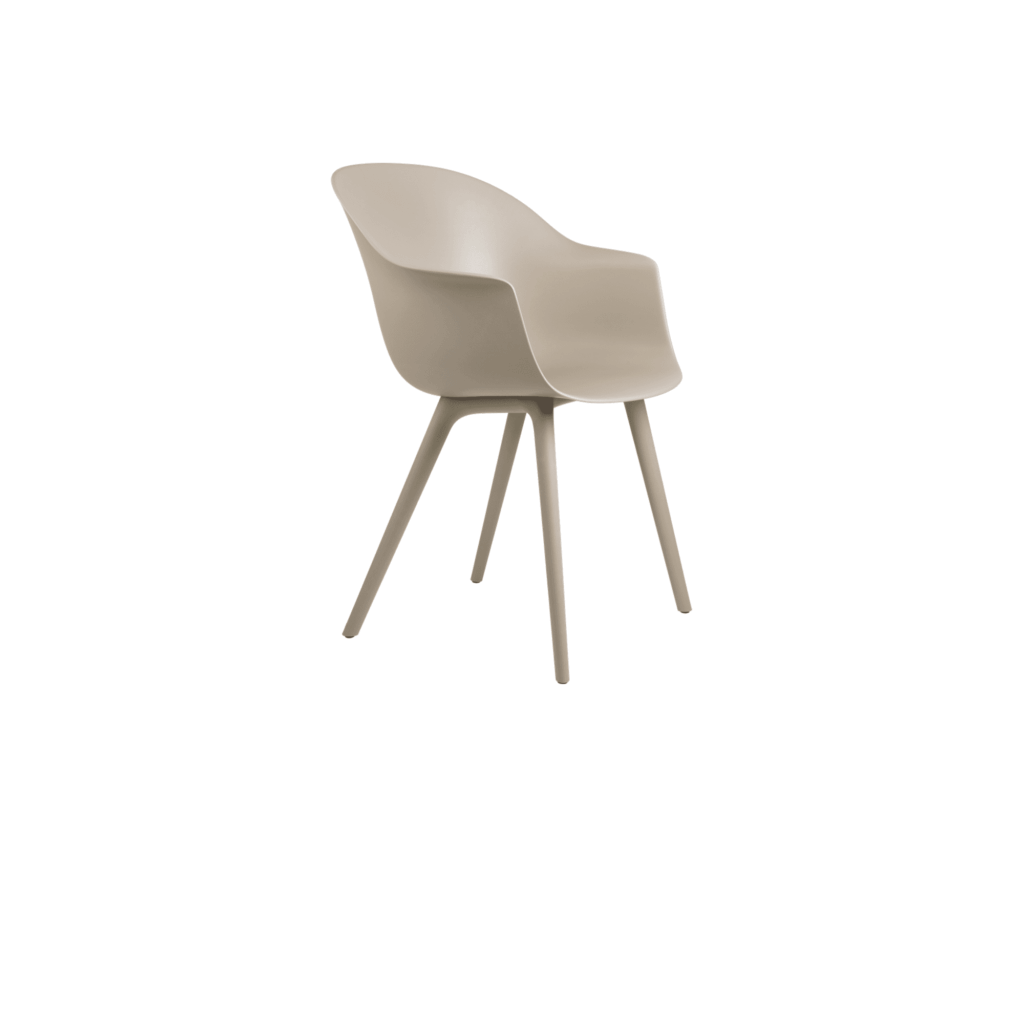 BAT DINING CHAIR UNUPHOLSTERED – PLASTIC