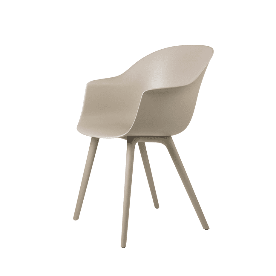 BAT DINING CHAIR UNUPHOLSTERED – PLASTIC