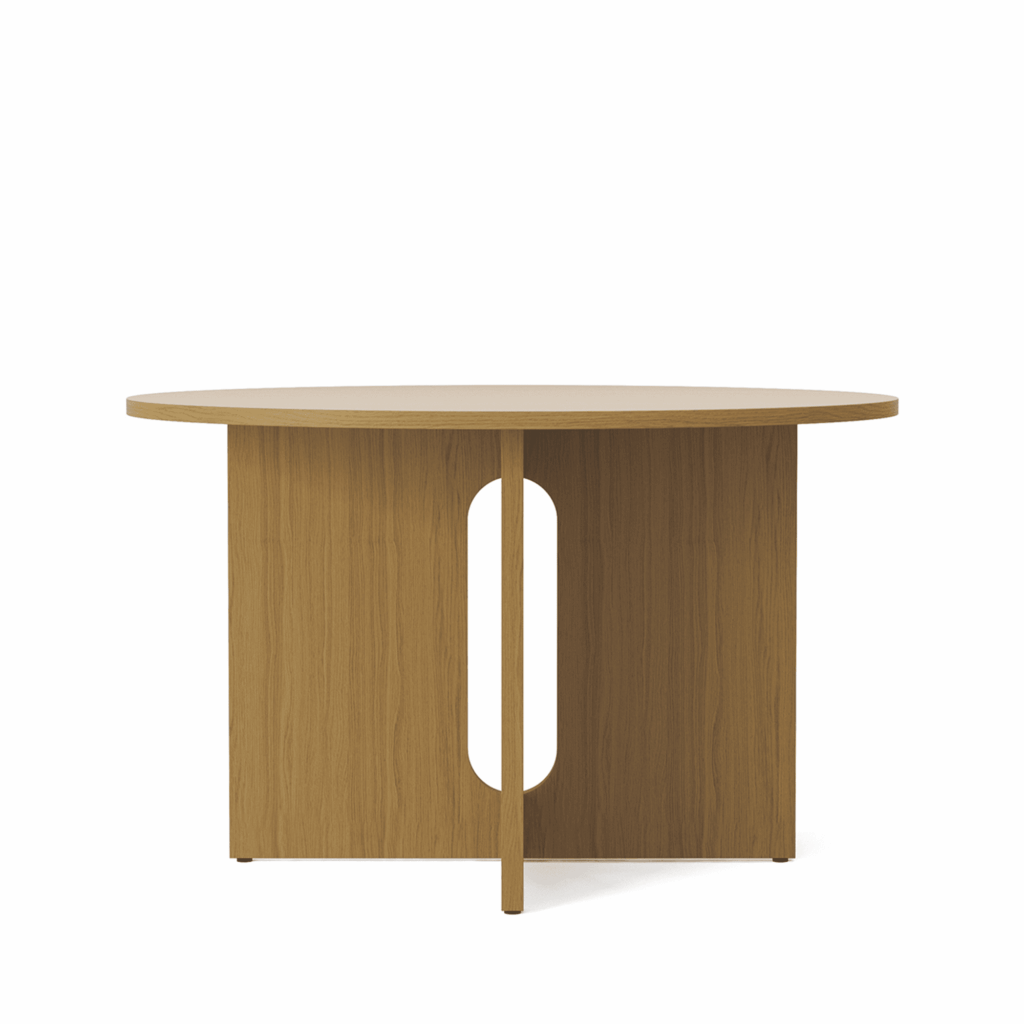 ANDROGYNE DINING TABLE – ROUND – WOOD