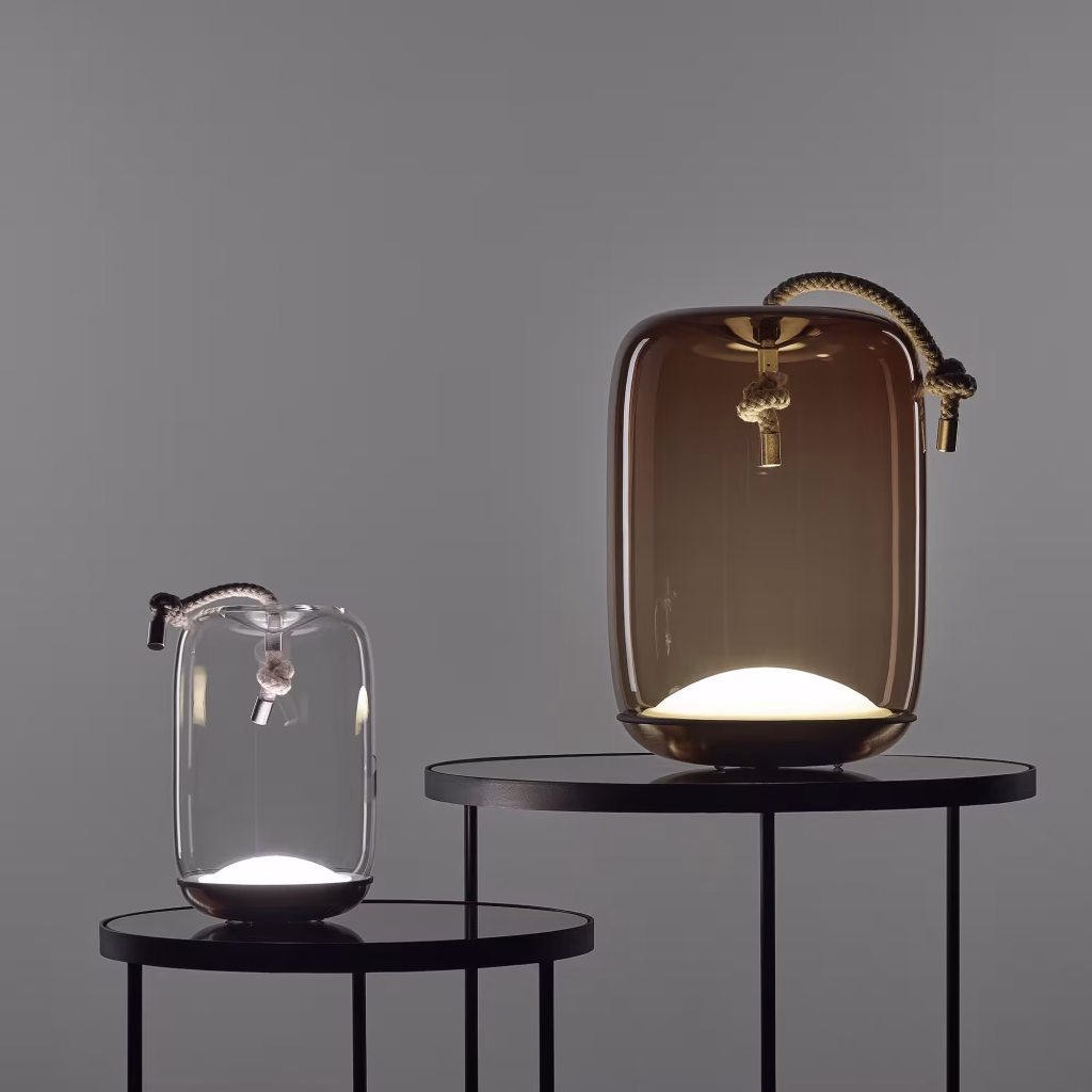 KNOT SMALL CILINDRO TABLE LAMP – PORTABLE
