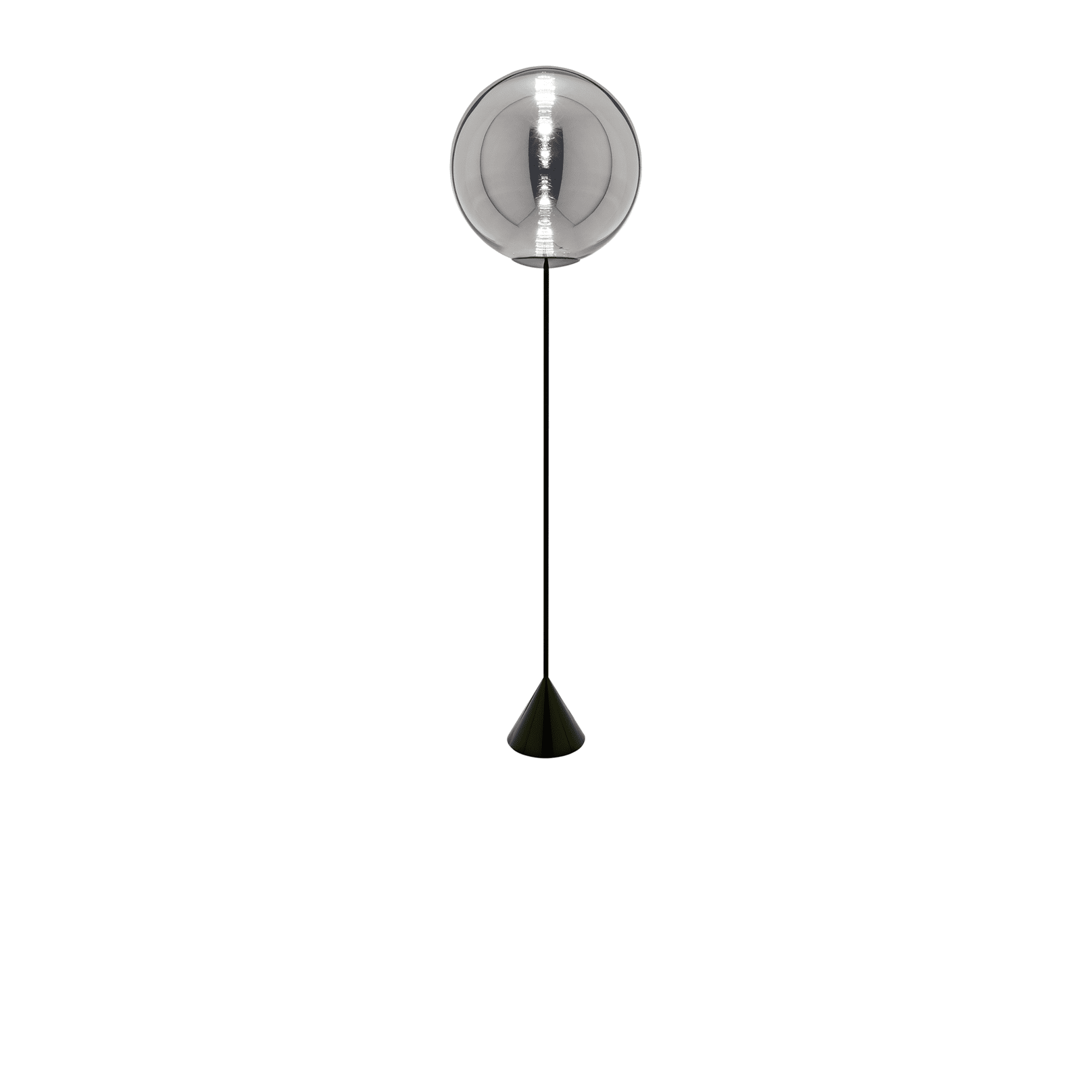 GLOBE CONE SLIM FLOOR LAMP