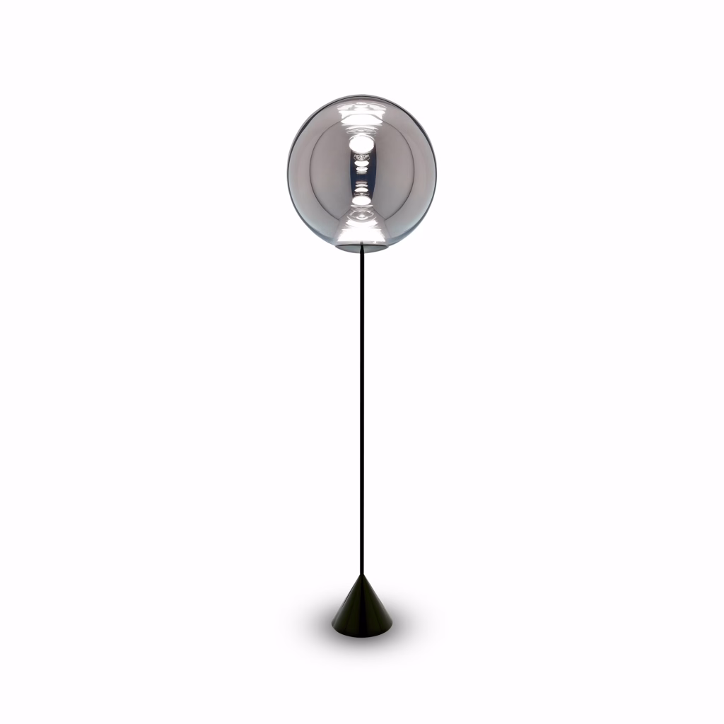 GLOBE CONE SLIM FLOOR LAMP