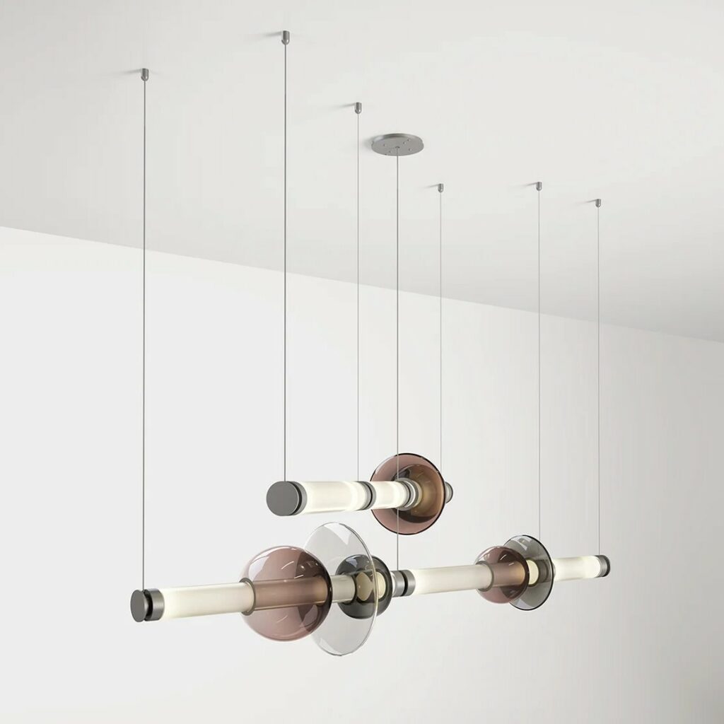 LUNA 2 TIER CHANDELIER