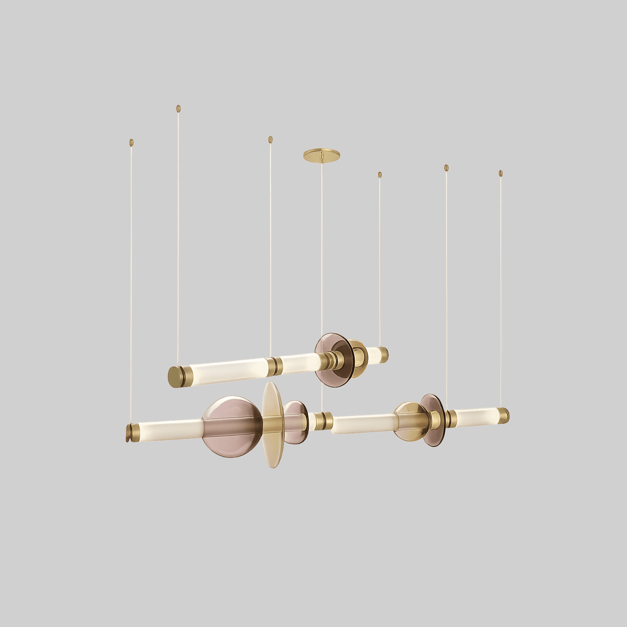 LUNA 2 TIER CHANDELIER
