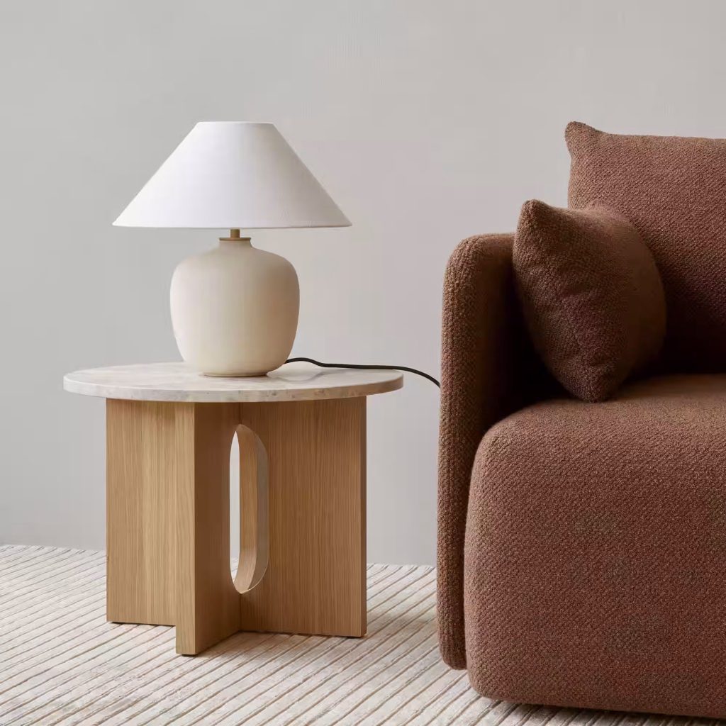 ANDROGYNE SIDE TABLE– STONE