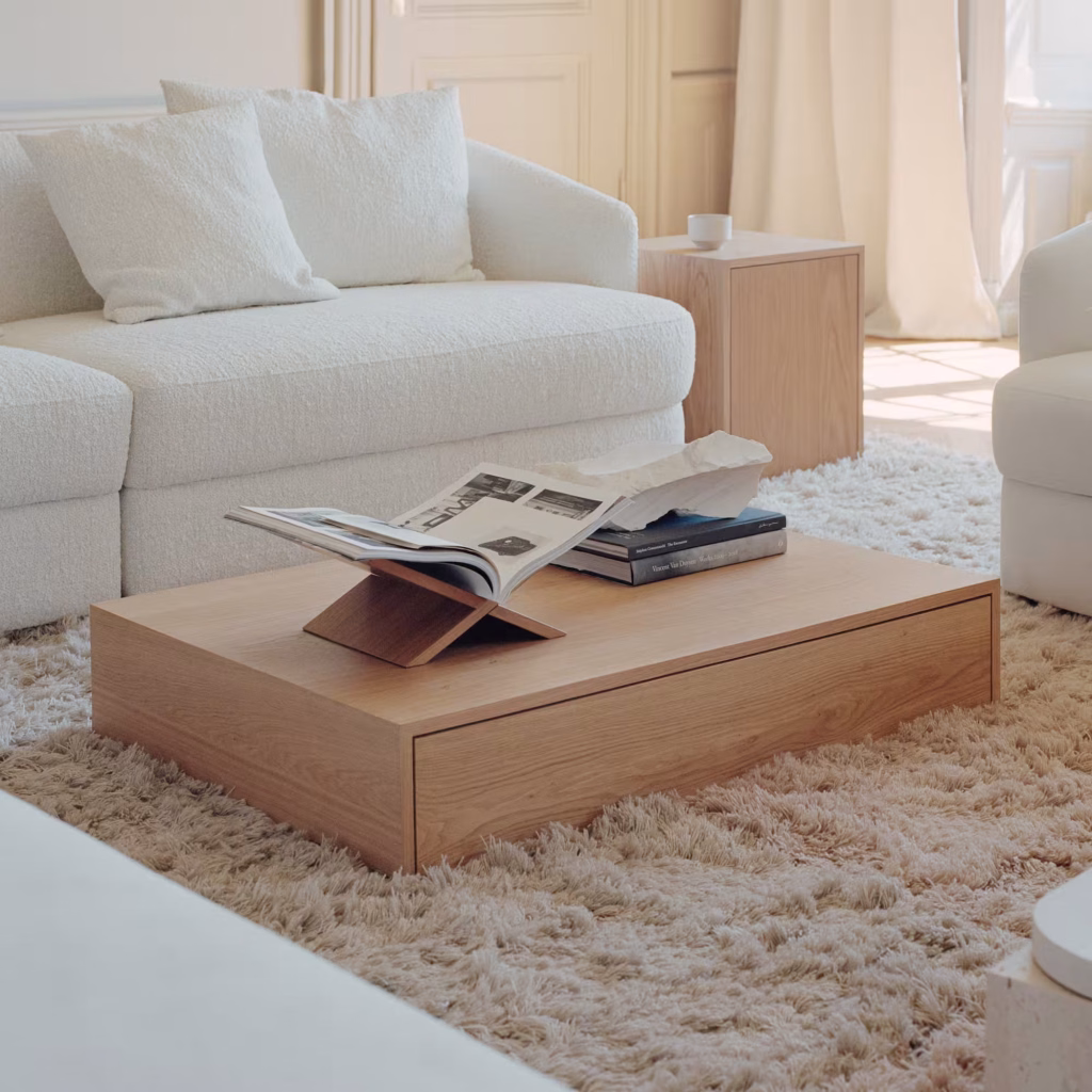 MASS COFFEE TABLE – WITH DRAWER