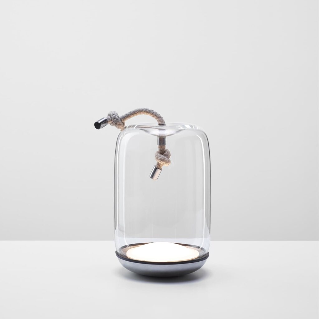KNOT SMALL CILINDRO TABLE LAMP – PORTABLE