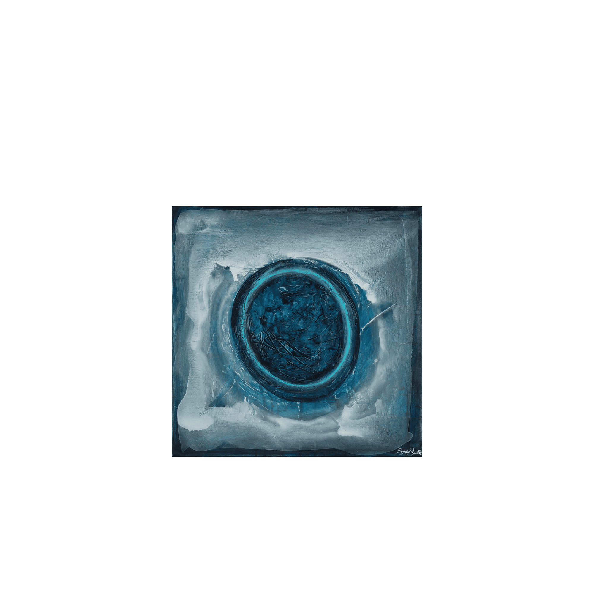 WATCHING THE MOON PAINTING
