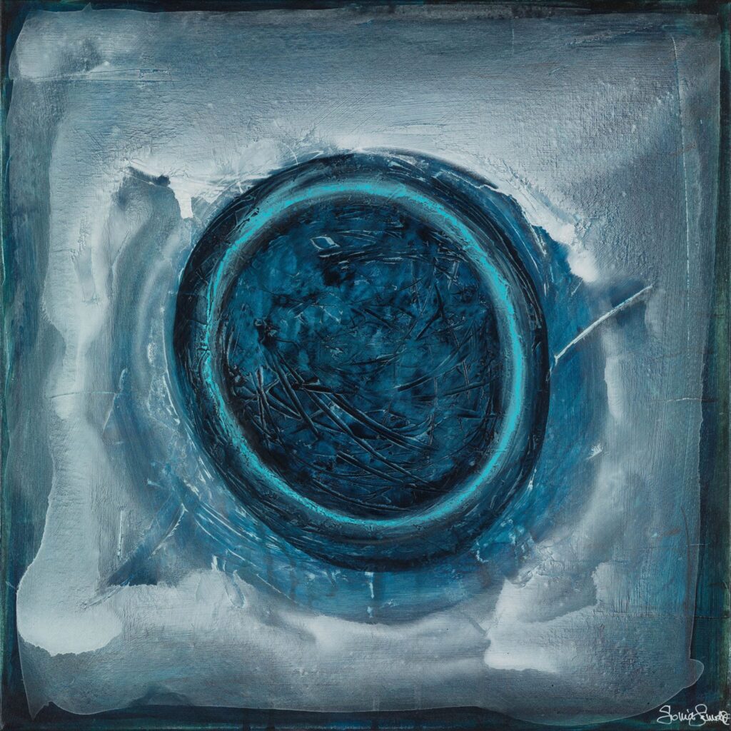 WATCHING THE MOON PAINTING
