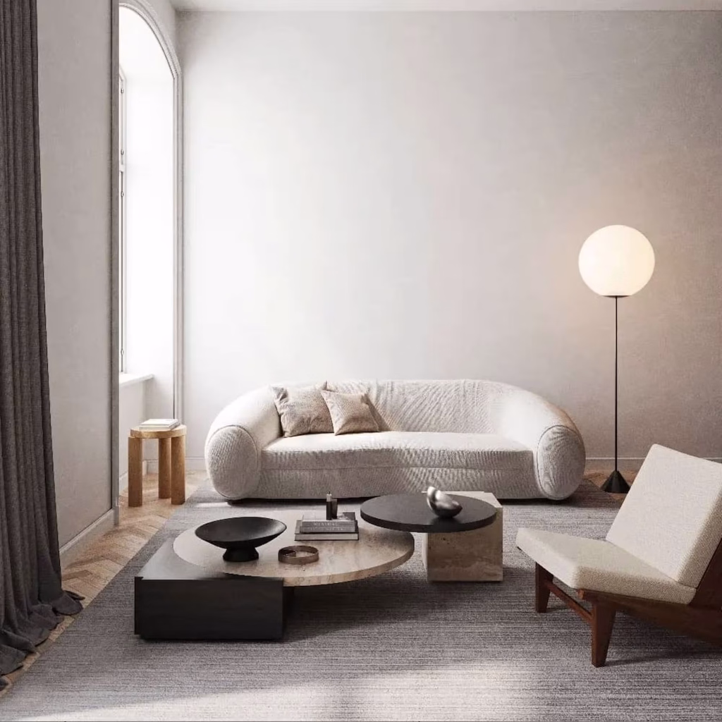 GLOBE CONE SLIM FLOOR LAMP