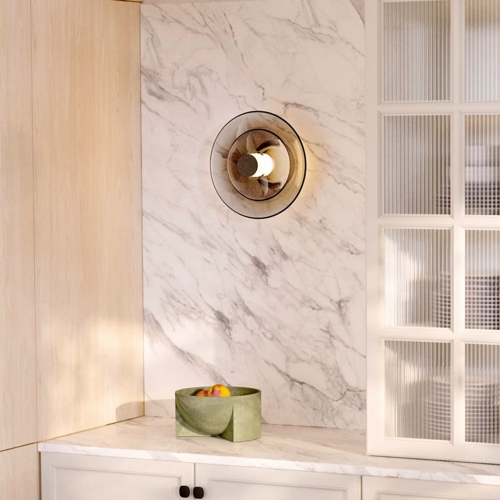 LUNA A DISK SCONCE