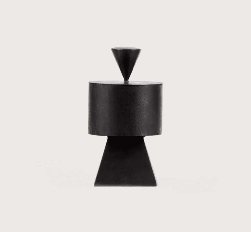 VASE SANKOFA CYPRES DE NOIR SMALL H21CM