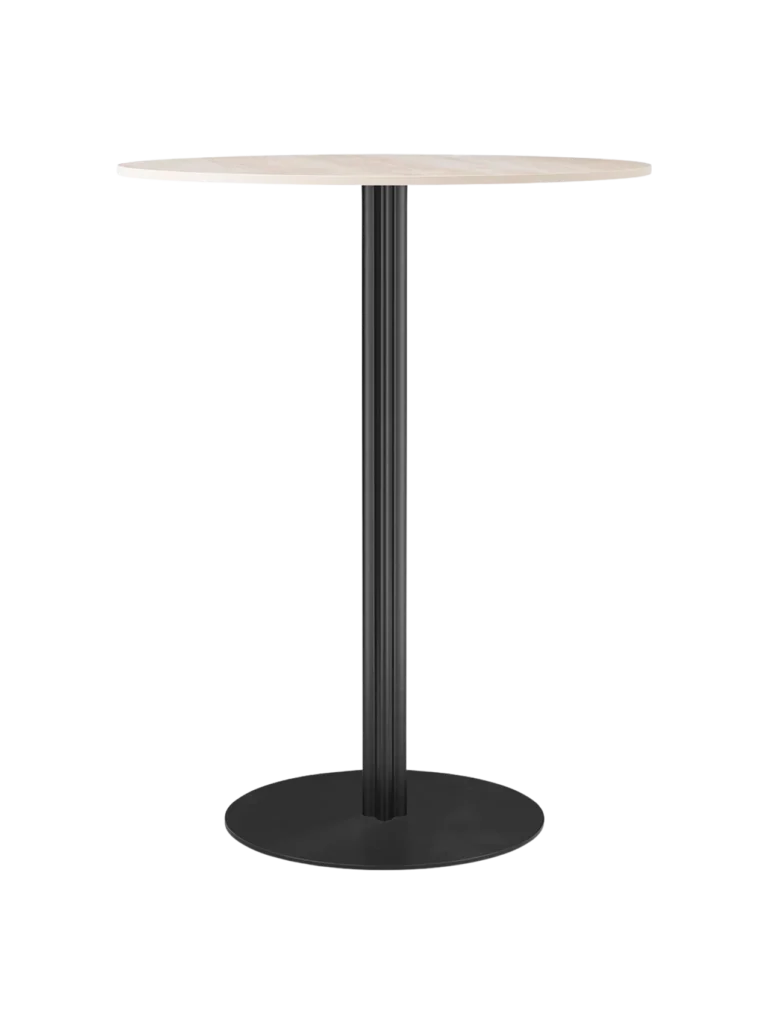 HARBOUR COLUMN BAR TABLE – ROUND – WOOD