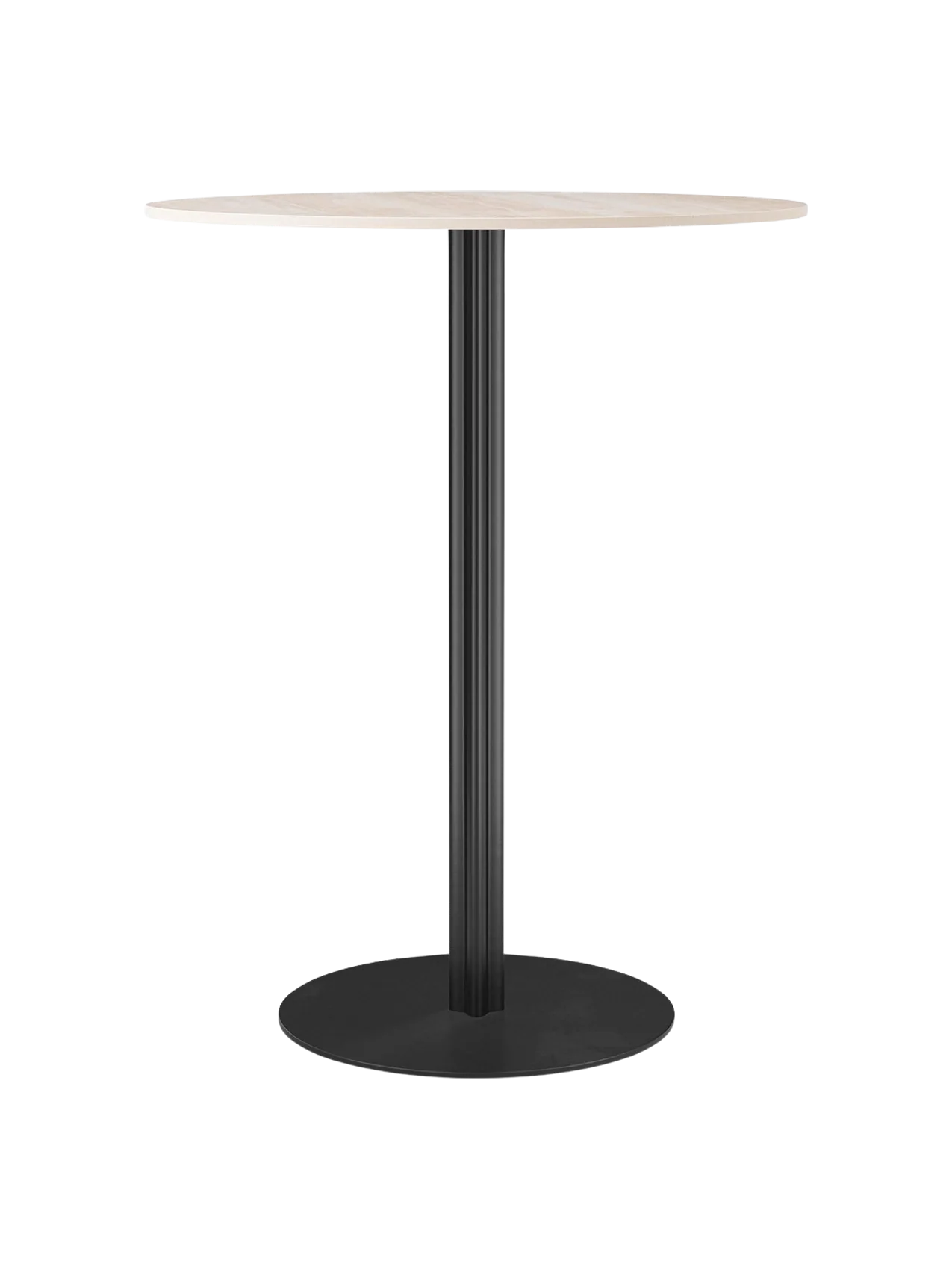 HARBOUR COLUMN BAR TABLE – ROUND – WOOD