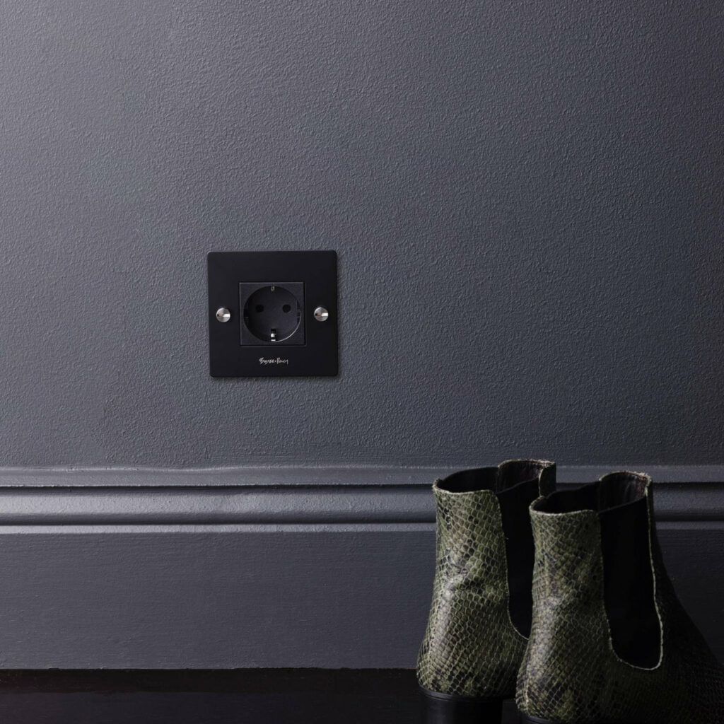 1G SOCKET SCHUKO CROSS