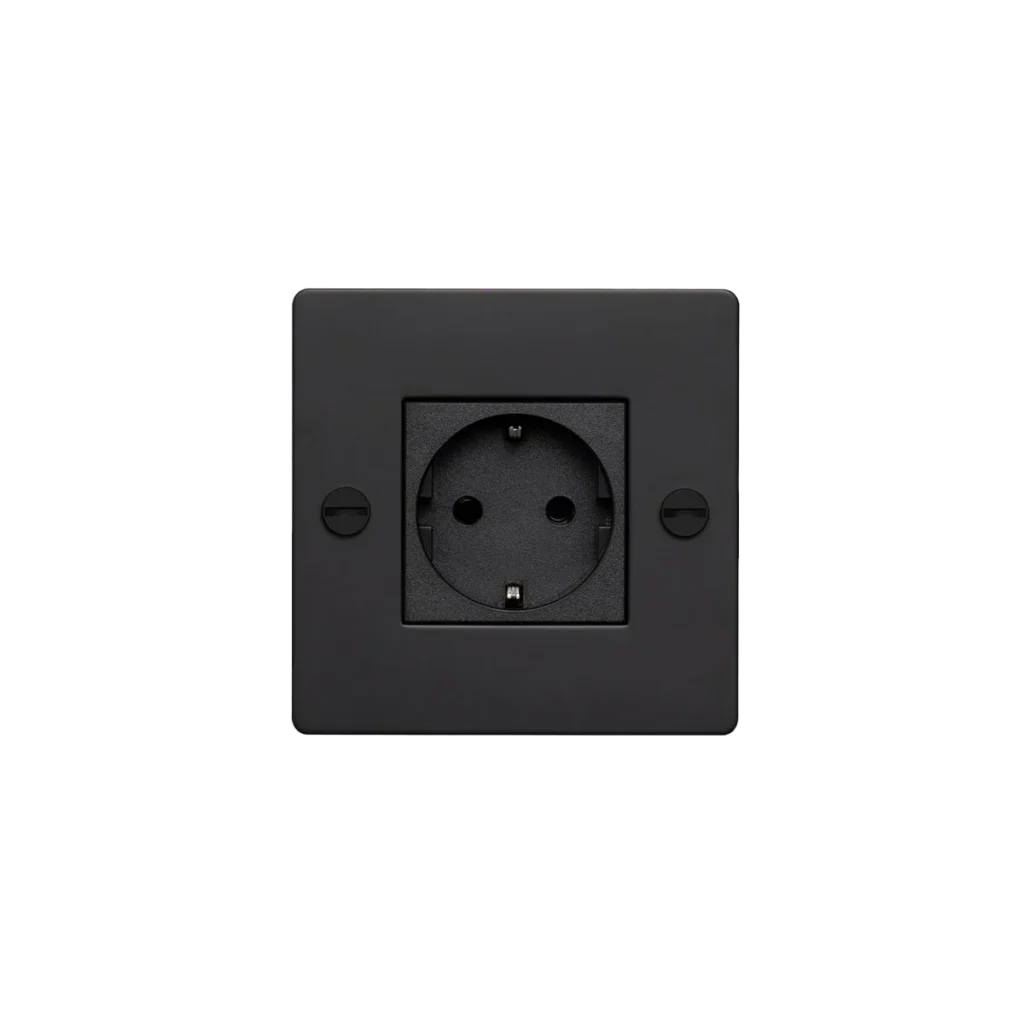 1G SOCKET SCHUKO CROSS